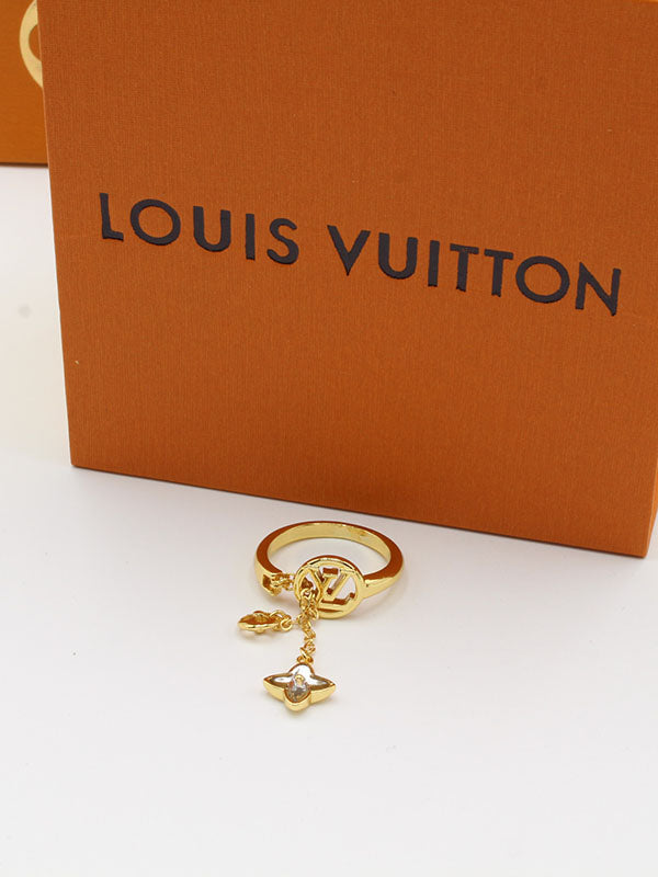 خاتم لويس فيتون ذهبي شاين خواتم louis vuitton ذهبي