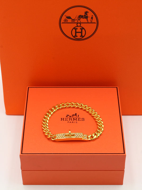 اساور هيرمز جنزير زركون لوقو اسواره HERMES