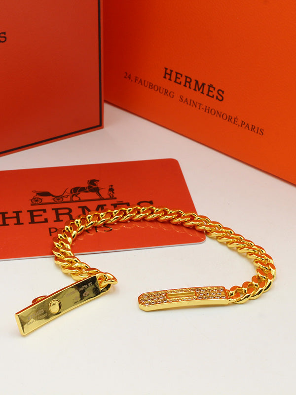 اساور هيرمز جنزير زركون لوقو اسواره HERMES
