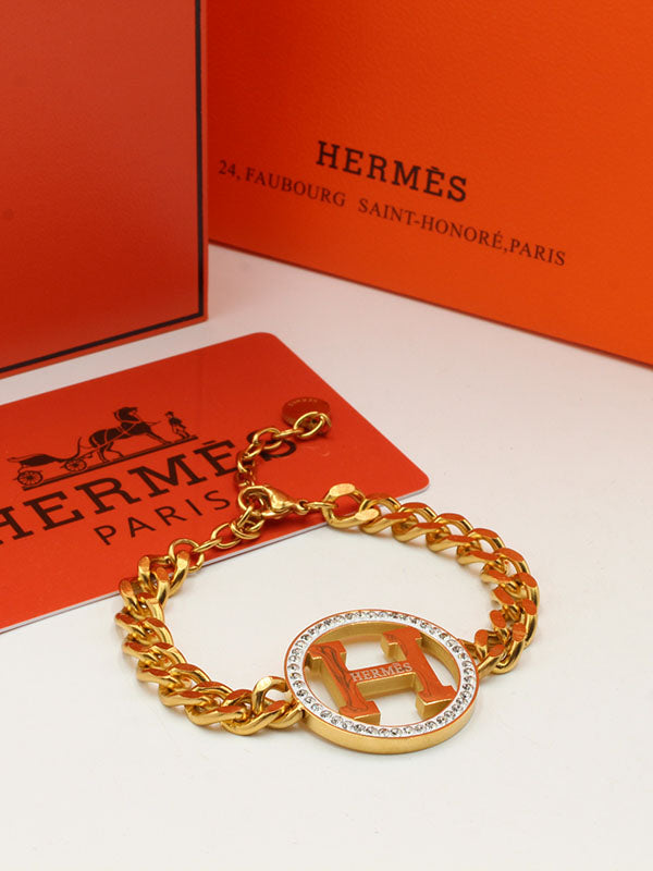 اسواره هيرمز كبيرف بيق شاين اسواره HERMES ذهبي