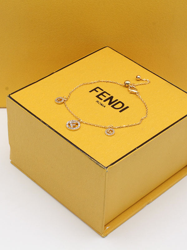 اسواره فندي ثري بنتدنتس زركون اسواره fendi