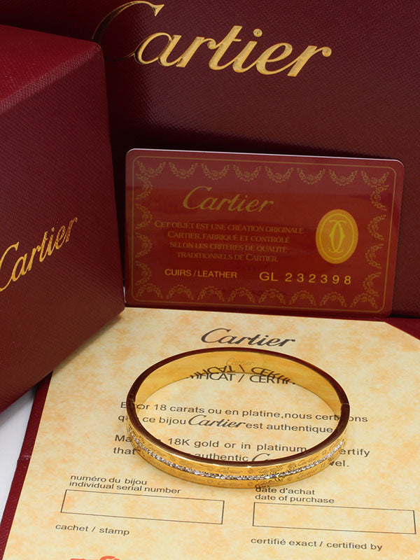 اسواره كارتير نيو بانقل اسواره CARTIER ذهبي