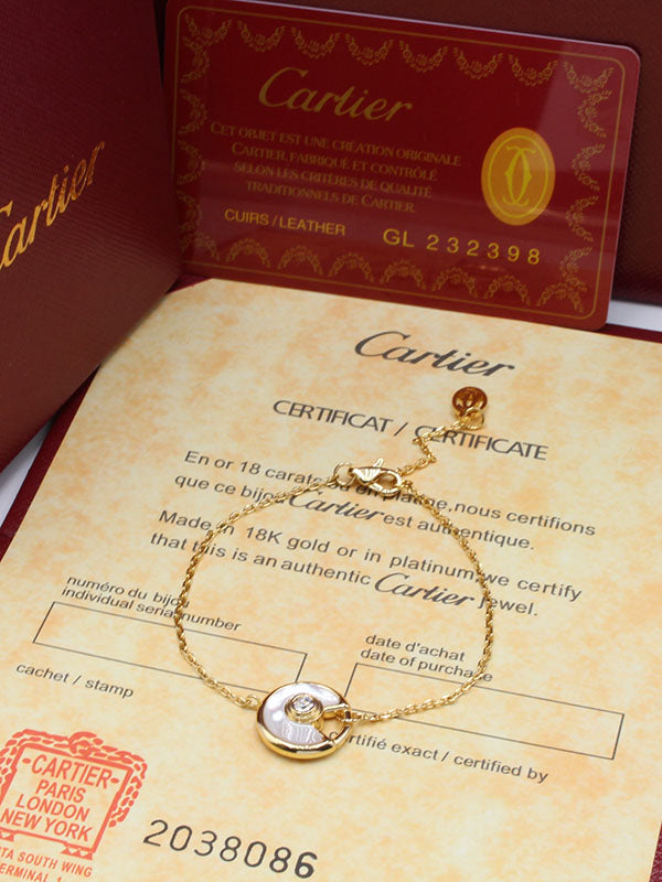 اسواره كارتير سيركل لوقو شيل ملون اسواره CARTIER ابيض