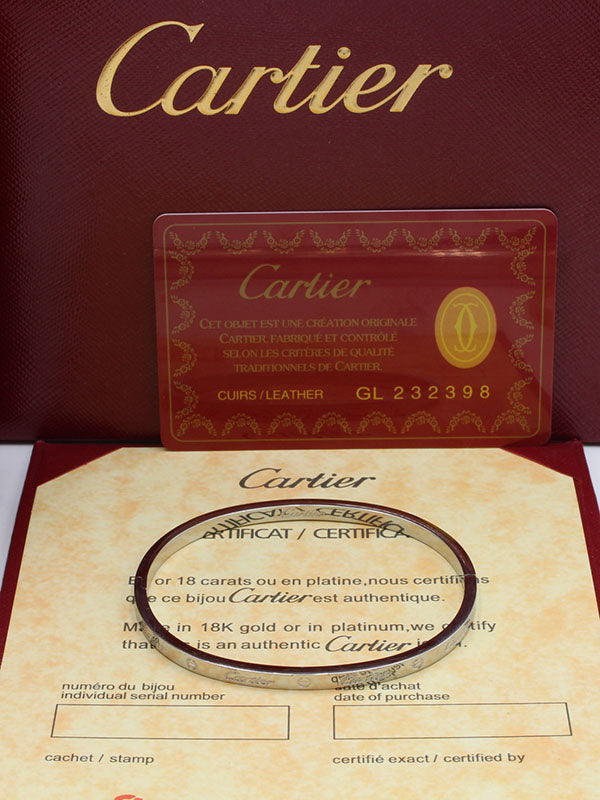 اسواره كارتير كبيرة نيو بانقل slim اسواره CARTIER فضي