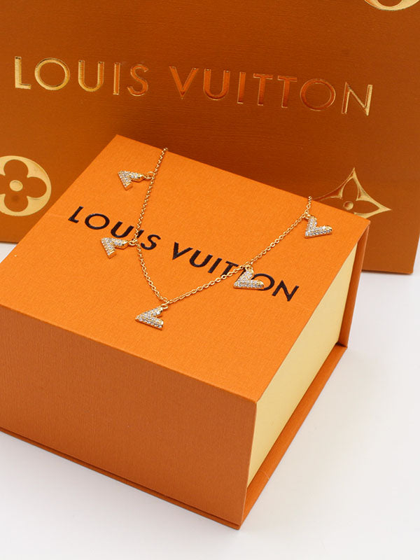 سلسال لويس فيتون تشوكر زركون سلسال louis vuitton