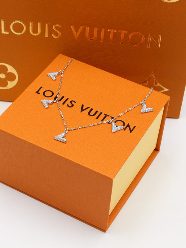 سلسال لويس فيتون تشوكر زركون سلسال louis vuitton