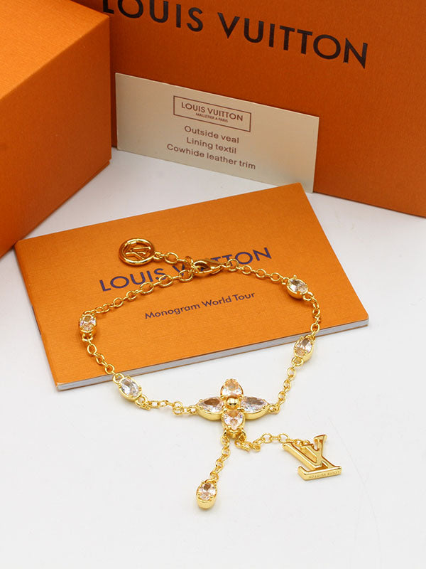 اساور لويس فيتون فلاور وذ زركون لوقو اسواره louis vuitton