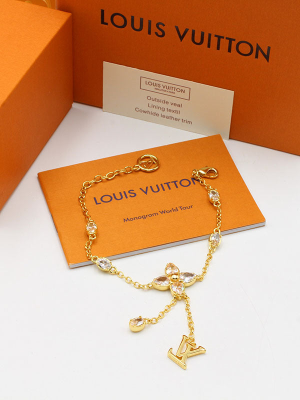 اساور لويس فيتون فلاور وذ زركون لوقو اسواره louis vuitton