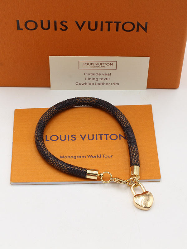 اساور لويس فيتون نيو كي براون ليذر اسواره louis vuitton