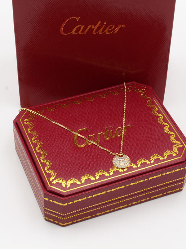 سلسال كارتير مدور زركون صغير سلسال CARTIER