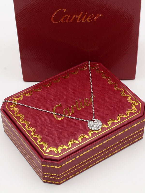 سلسال كارتير مدور زركون صغير سلسال CARTIER
