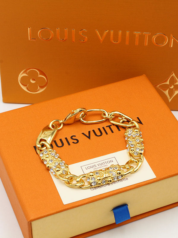 اساور لويس فيتون لاكجري لوقو اسواره louis vuitton ذهبي