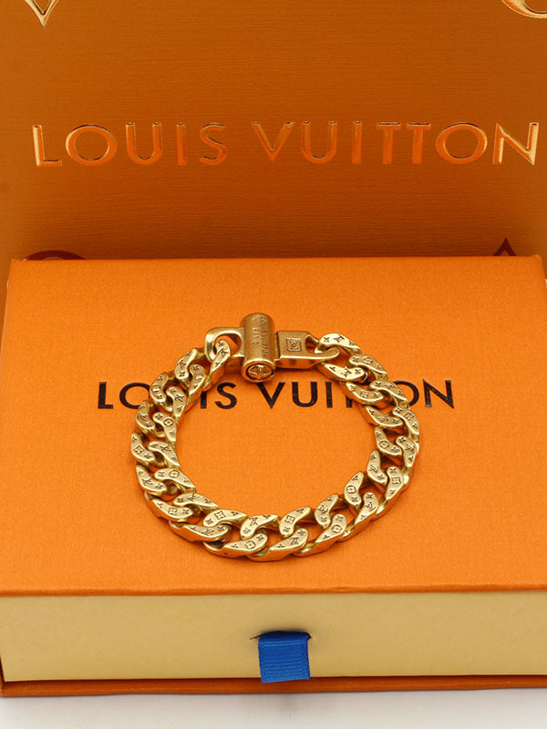 اساور لويس فيتون جنزير كبير لوقو اسواره louis vuitton