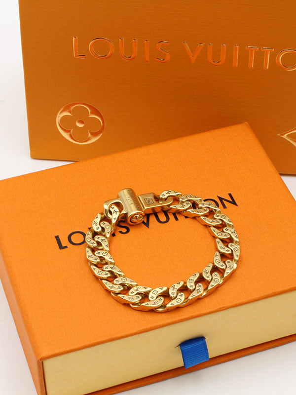 اساور لويس فيتون جنزير كبير لوقو اسواره louis vuitton
