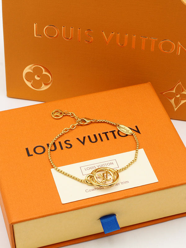 اساور لويس فيتون نيو سيركل لوقو اسواره louis vuitton ذهبي