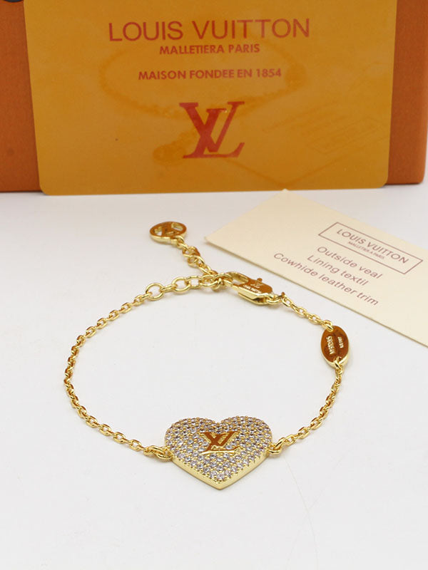 اساور لويس فيتون هارت زركون لوقو اسواره louis vuitton ذهبي
