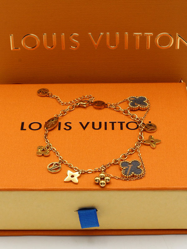 اساور لويس فيتون نيو براون فلاور لوقو اسواره louis vuitton