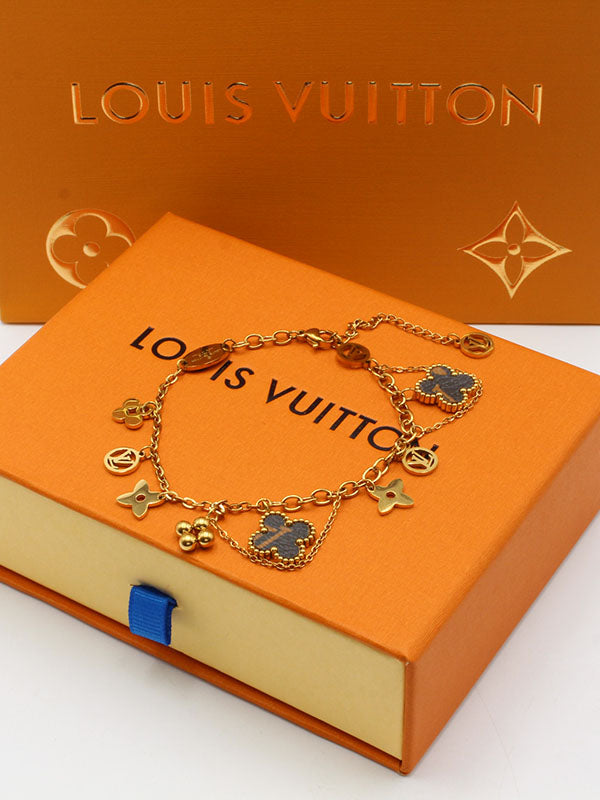 اساور لويس فيتون نيو براون فلاور لوقو اسواره louis vuitton