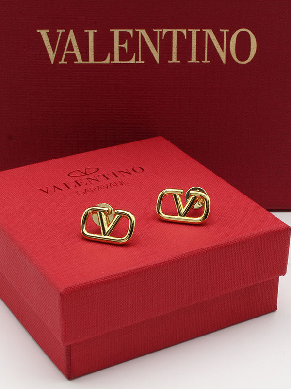 حلق فالنتينو ميتال وسط حلق VALENTINO