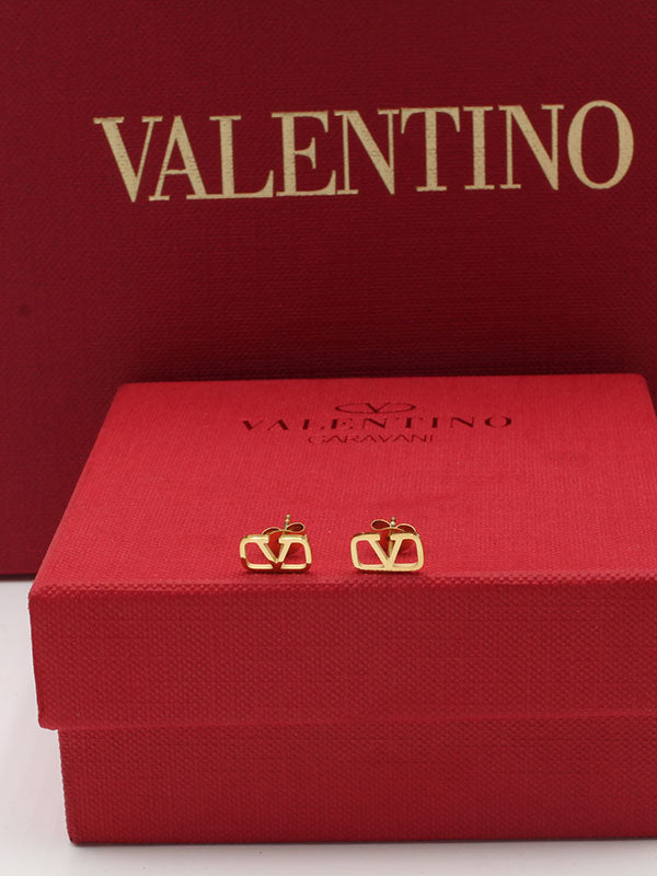 حلق فالنتينو صغير 1 سم حلق VALENTINO