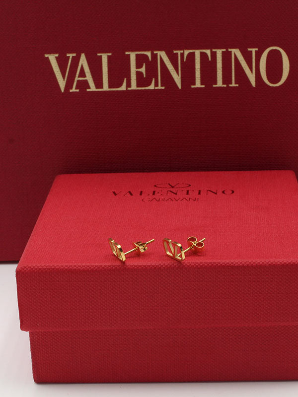 حلق فالنتينو صغير 1 سم حلق VALENTINO