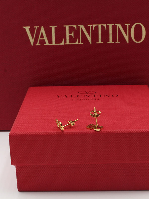 حلق فالنتينو صغير 1 سم حلق VALENTINO