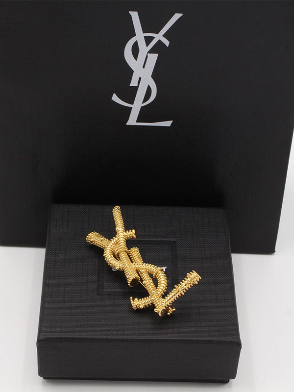 بروش ايف سان لوران انتيك بروش ysl