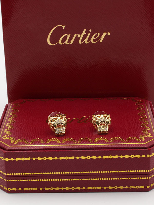 حلق كارتير فيس تايقر ناعم حلق CARTIER