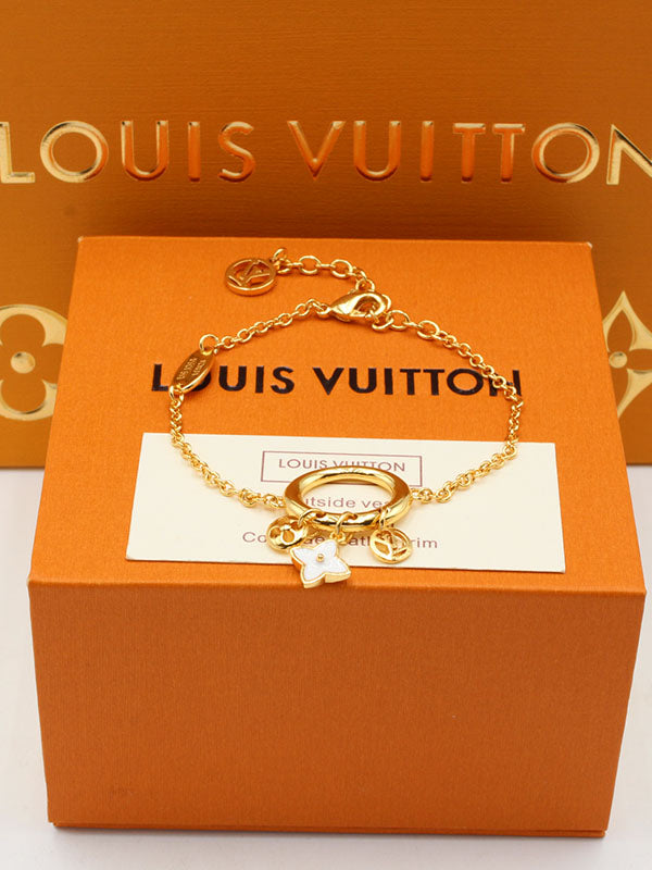 اساور لويس فيتون بيضاوي لوقو اسواره louis vuitton ذهبي