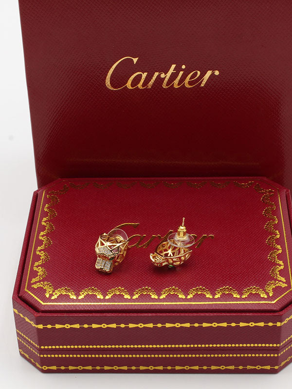 حلق كارتير فيس تايقر ناعم حلق CARTIER
