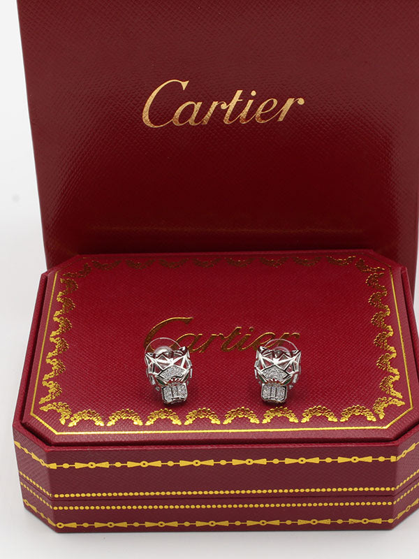 حلق كارتير فيس تايقر ناعم حلق CARTIER