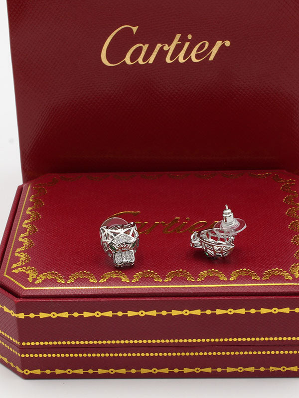 حلق كارتير فيس تايقر ناعم حلق CARTIER