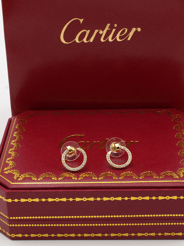 حلق كارتير مسمار ناعم حلق CARTIER