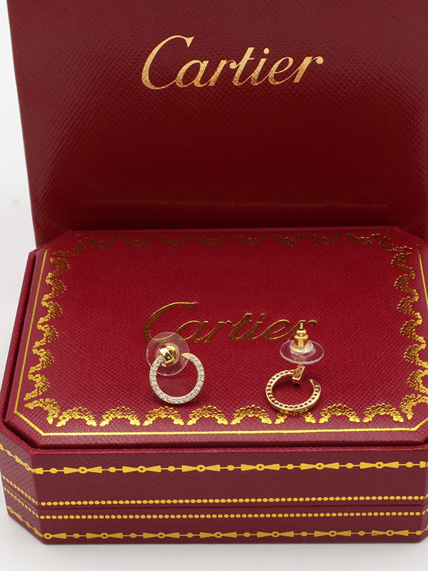 حلق كارتير مسمار ناعم حلق CARTIER