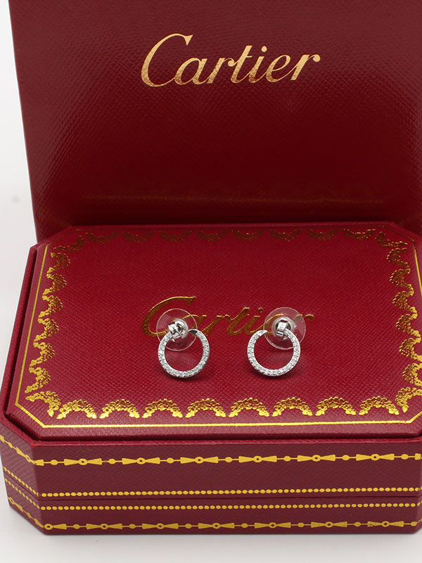حلق كارتير مسمار ناعم حلق CARTIER