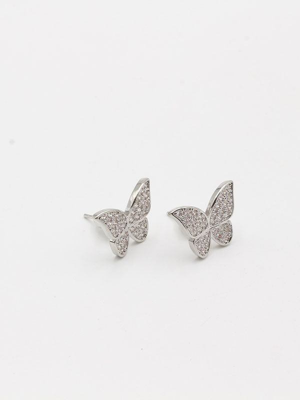 حلق فراشة زركون 8055 حلق jewel