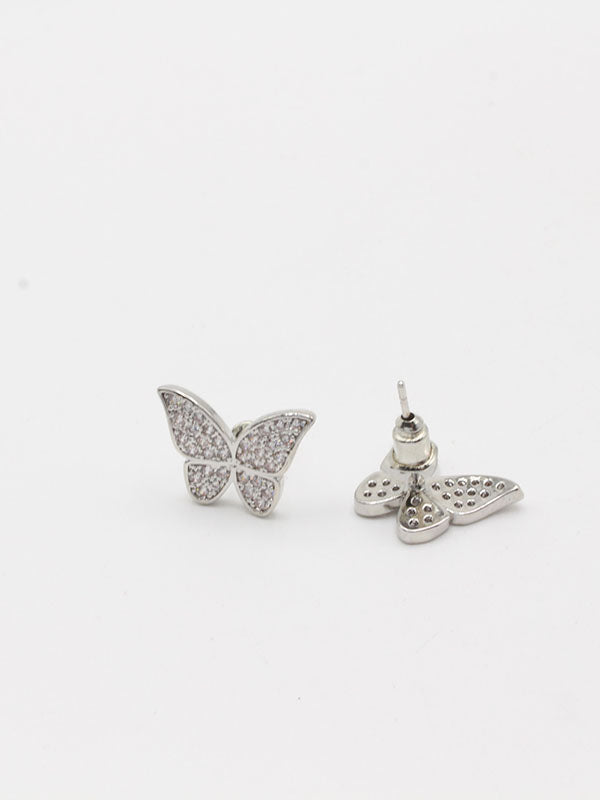 حلق فراشة زركون 8055 حلق jewel