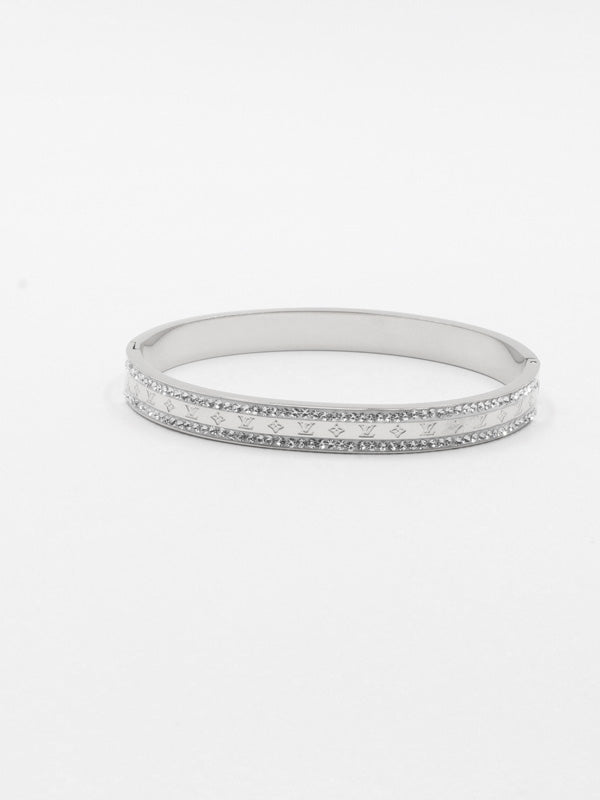 اسوارة لويس فيتون قولد ستون بانقل اسواره louis vuitton فضي