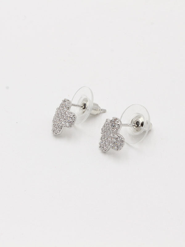 حلق فان كليف وده زركون صغير حلق van cleef