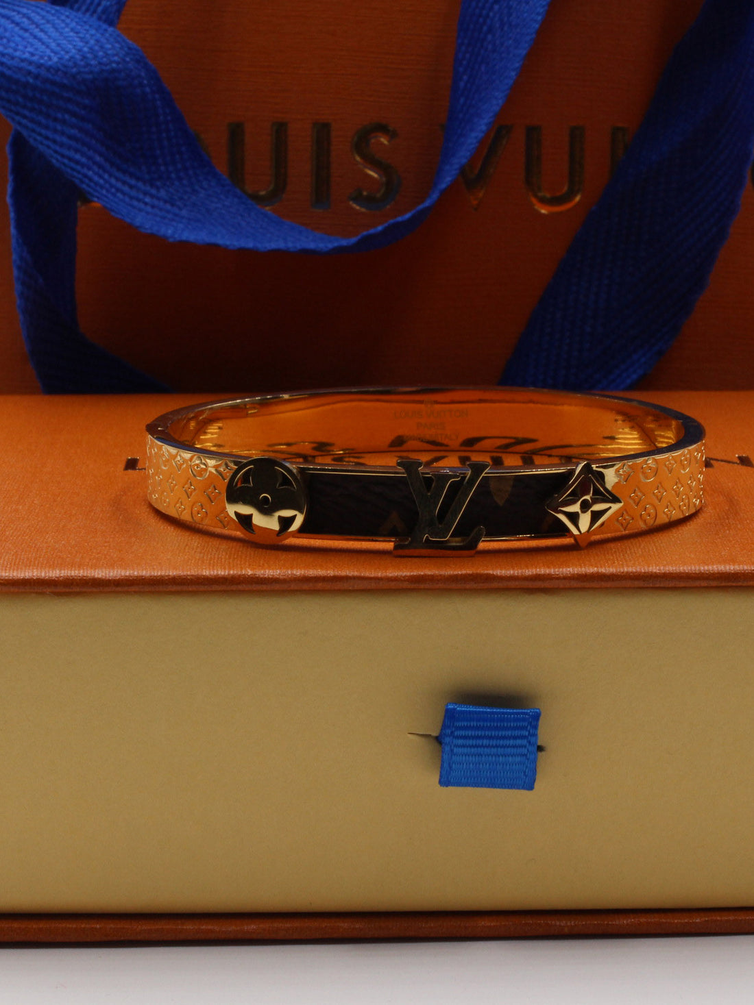 اسوارة لويس فيتون قولد براون بانقل اسواره louis vuitton ذهبي