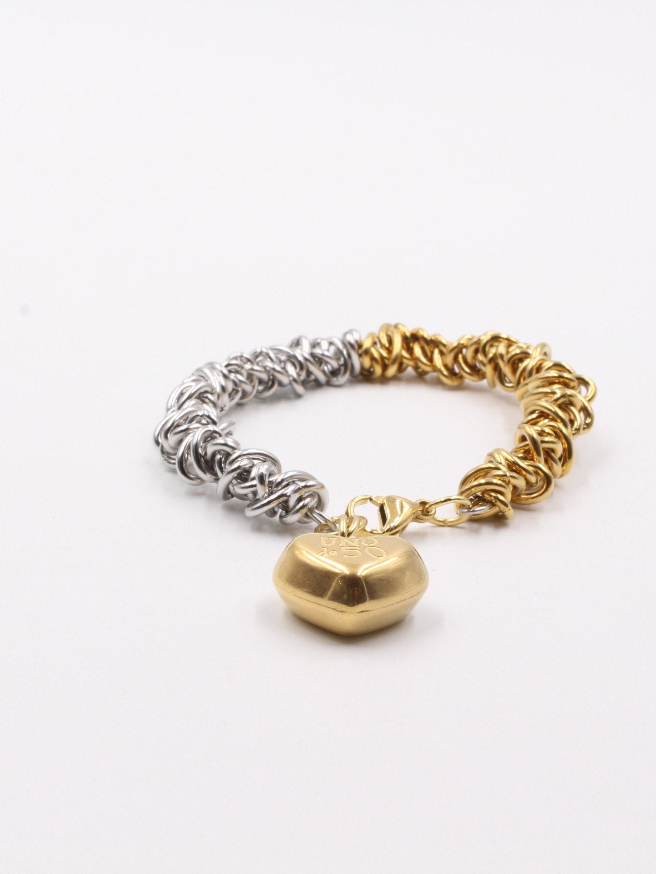 اسواره ماركة UNO DE 50 اسواره jewel ذهبي