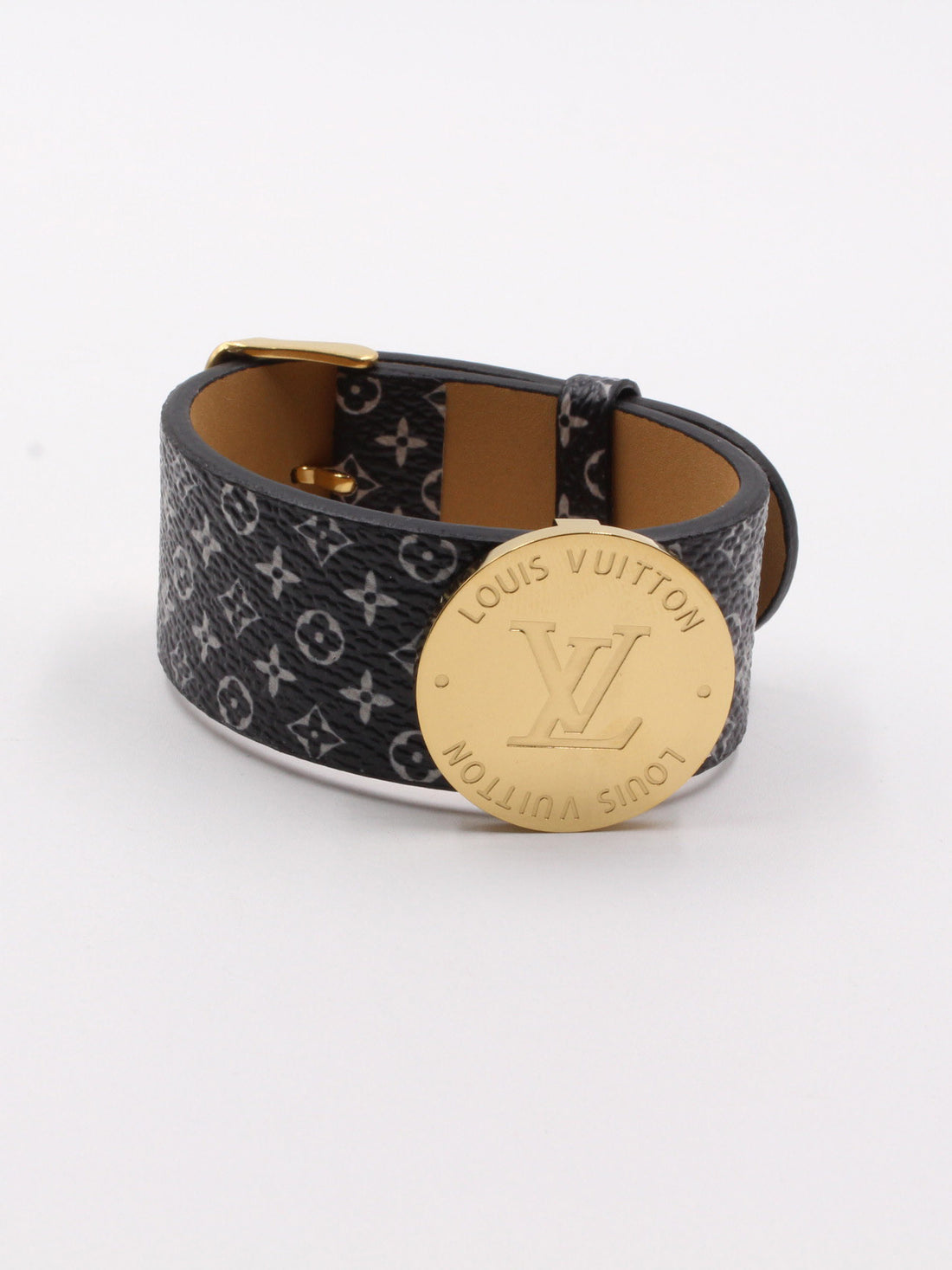 أسوارة لويس فيتون اسود عريضة لذر اسواره louis vuitton اسود