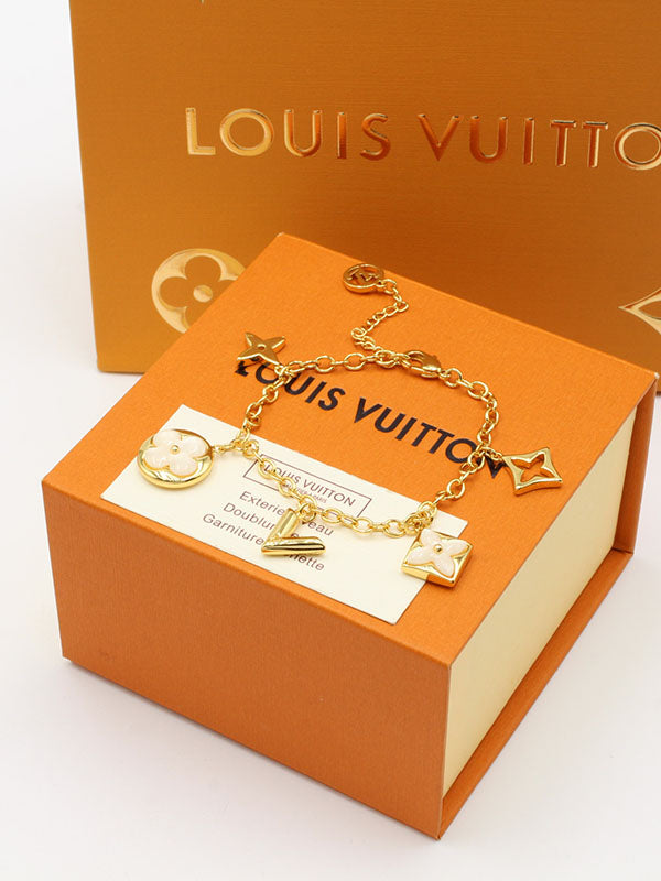 اساور لويس فيتون مكس بندنتس لوقو وايت اسواره louis vuitton