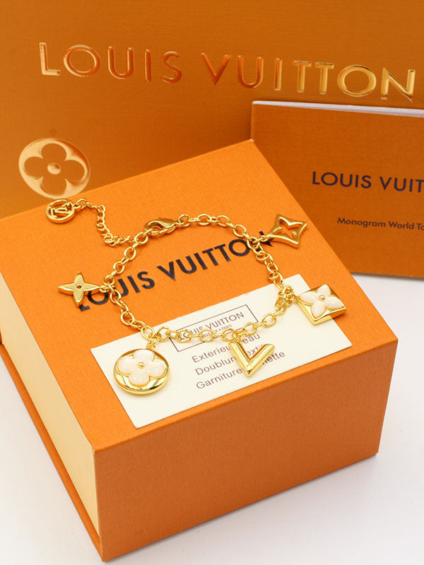 اساور لويس فيتون مكس بندنتس لوقو وايت اسواره louis vuitton