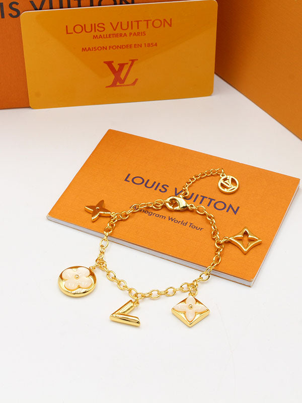 اساور لويس فيتون مكس بندنتس لوقو وايت اسواره louis vuitton