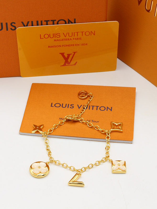 اساور لويس فيتون مكس بندنتس لوقو وايت اسواره louis vuitton