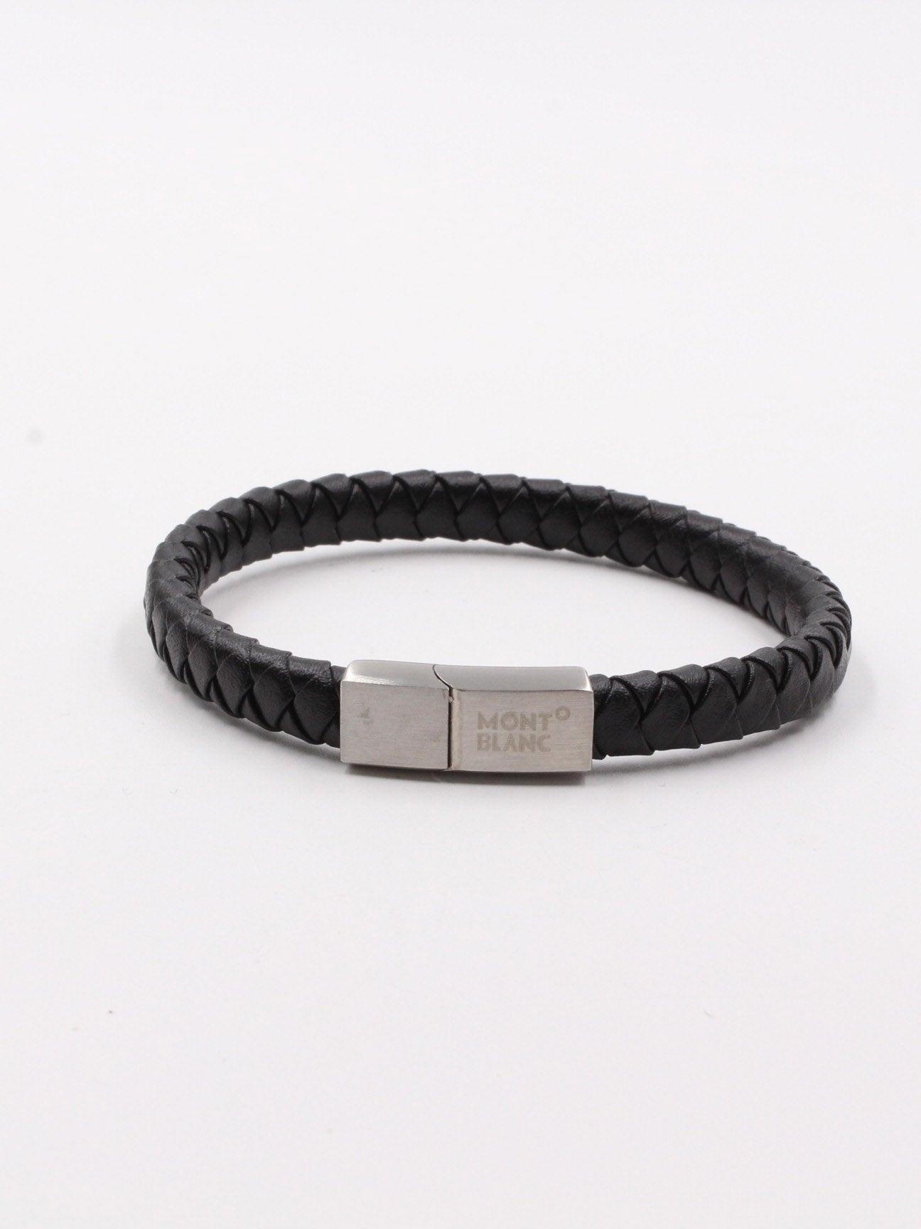 اساوِر مونت بلانك رجالي جلد اسواره mont blank