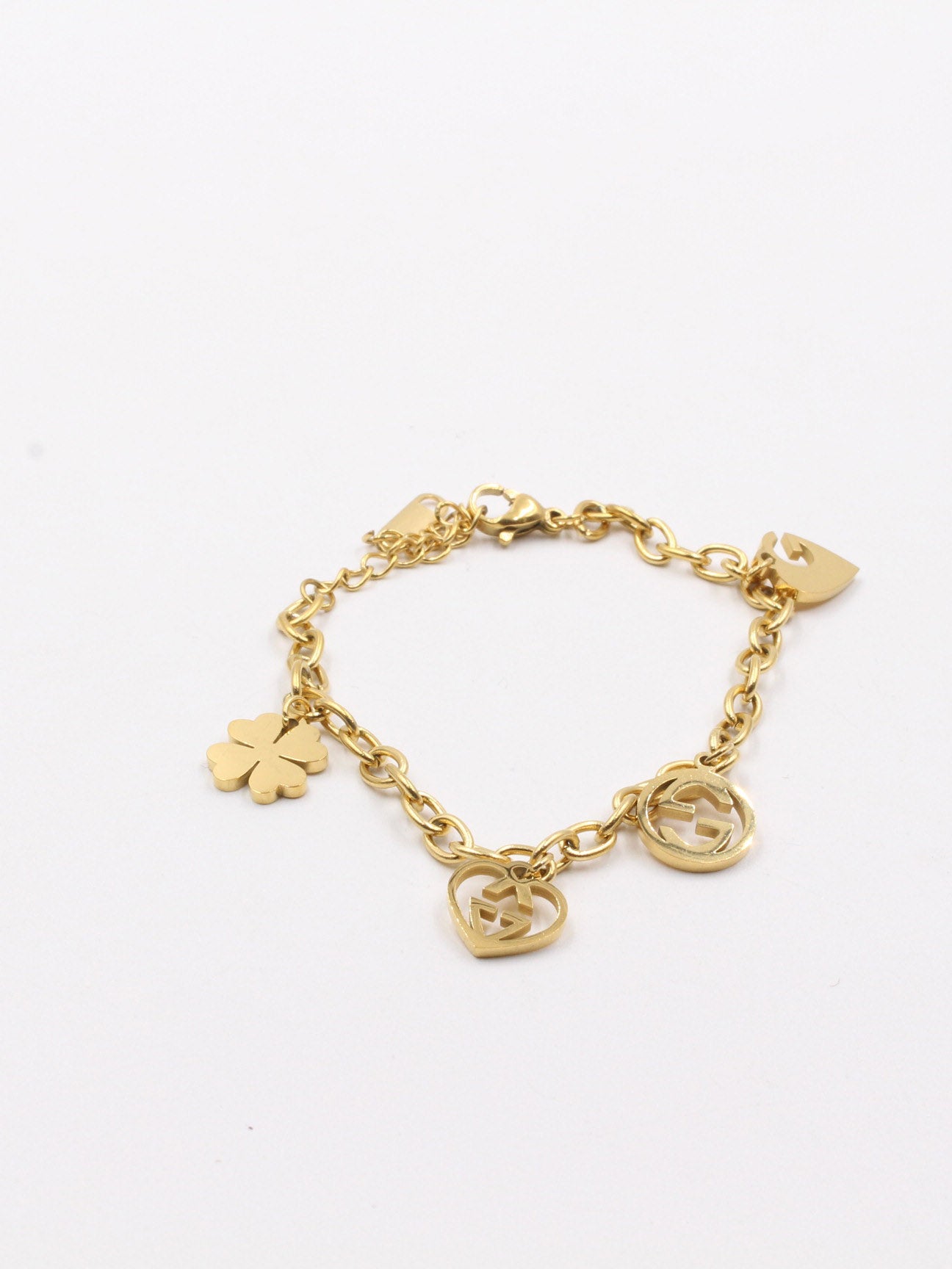 اسوارة قوتشي ذهبي لوقو اسواره gucci