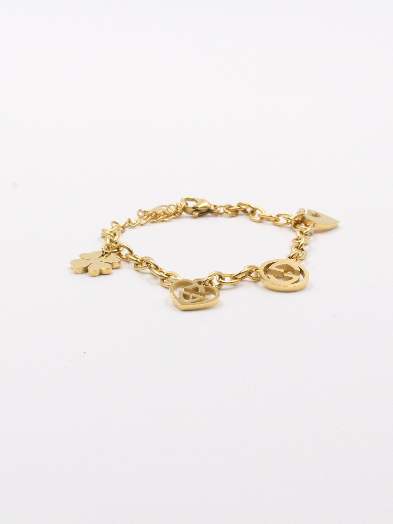 اسوارة قوتشي ذهبي لوقو اسواره gucci