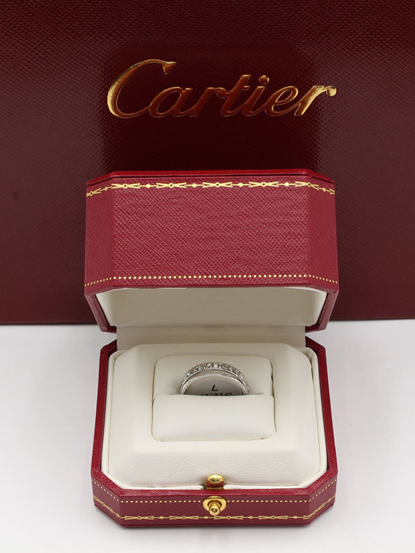 دبلة كارتير كريستال خواتم CARTIER فضي 6